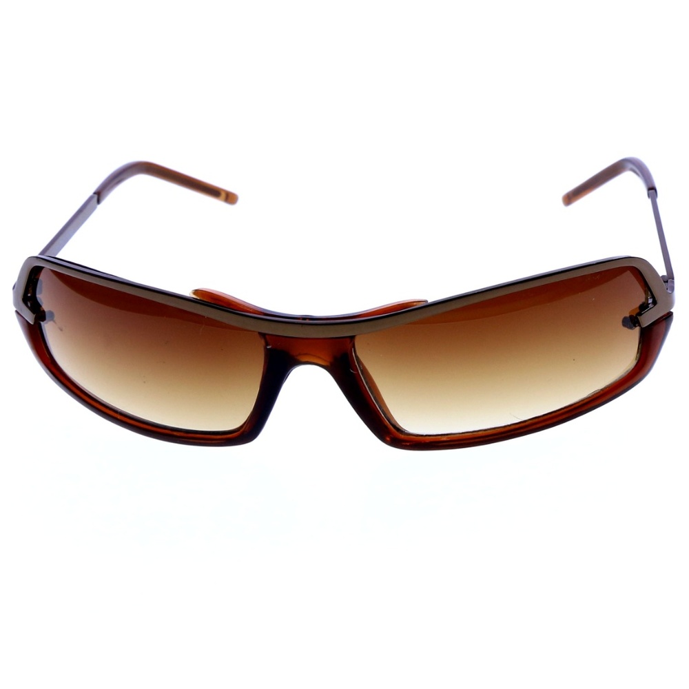 Liz Claiborne Brown Gradient Sunglasses 90s - Picture 2 of 7